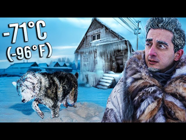The Coldest Village on Earth (10 minutes outside = Death) -71°C, -96°F