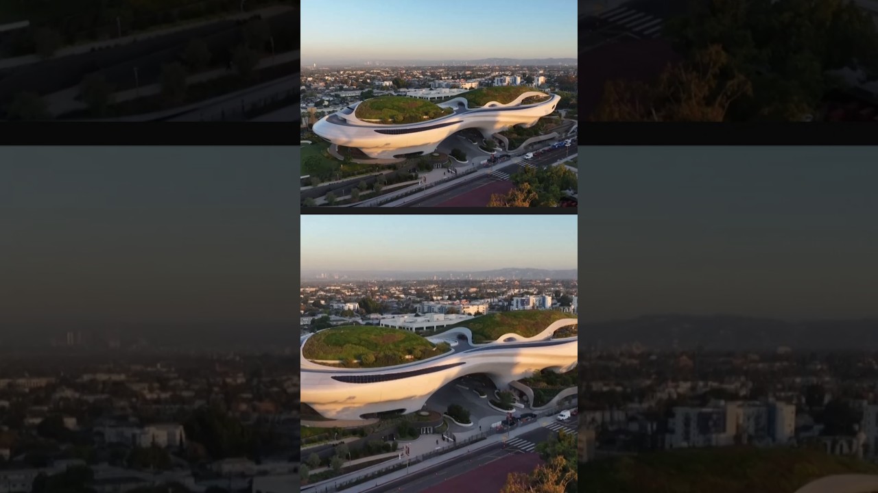Los Angeles : le créateur de « Star Wars », George Lucas, présente son musée
