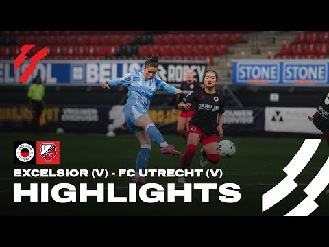 Excelsior Vrouwen - FC Utrecht Vrouwen | HIGHLIGHTS