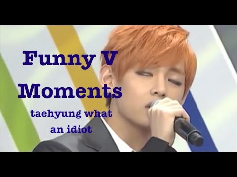 Funny Moments | BTS V (Bangtan Bomb, Weekly Idol, Interviews, Rookie King)