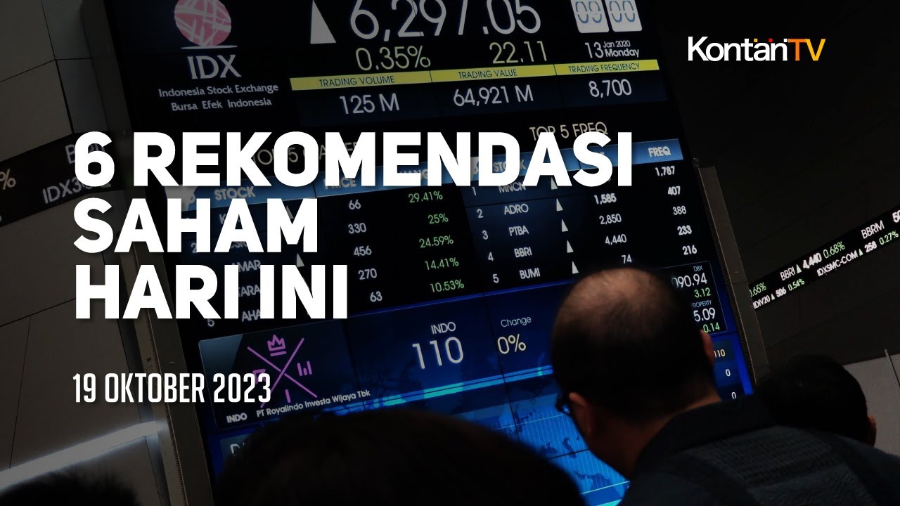 Net Sell Jumbo Di Pasar, Rekomendasi Saham Hari Ini Bisa Anda Kejar ...