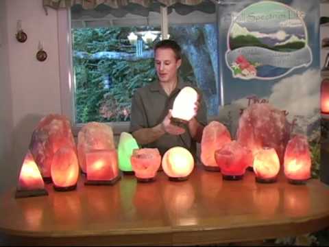 Full Spectrum Life Himalayan Salt Lamps - YouTube