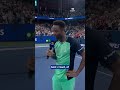 Geal Monfils post-match speech after his defeat against Learner Tien | #USOpen 2026