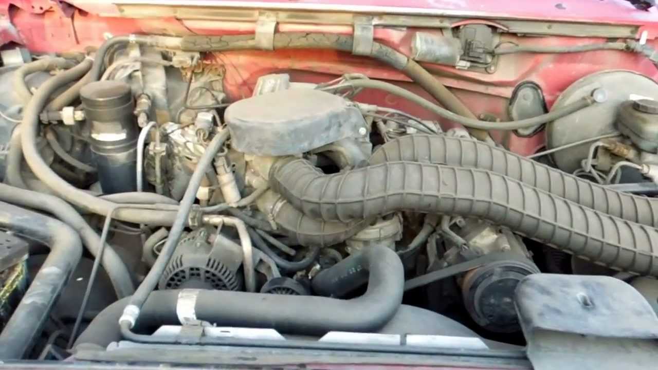 1994 Ford F150 5.8L EFI EGR Valve Location - YouTube ford ranger fuel filter replacement 