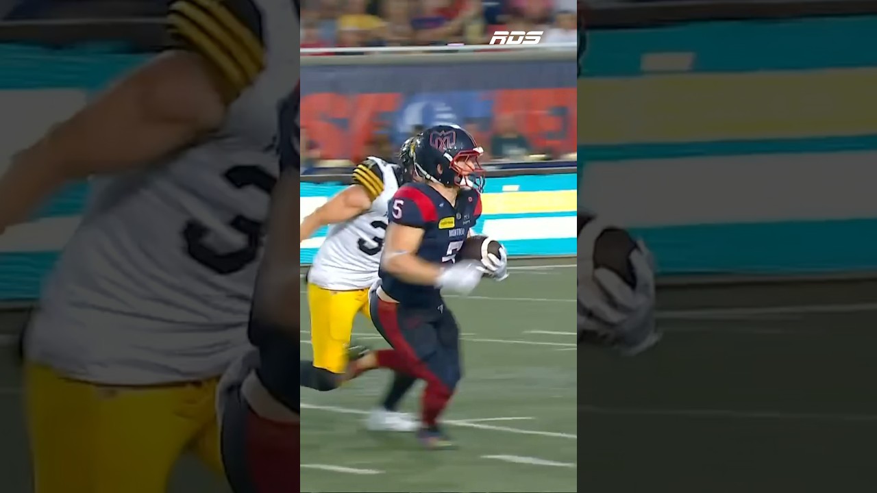 Travis Theis est l’un des trois joueurs de la dernière semaine dans la LCF! 💫🏈 #cfl #lcf