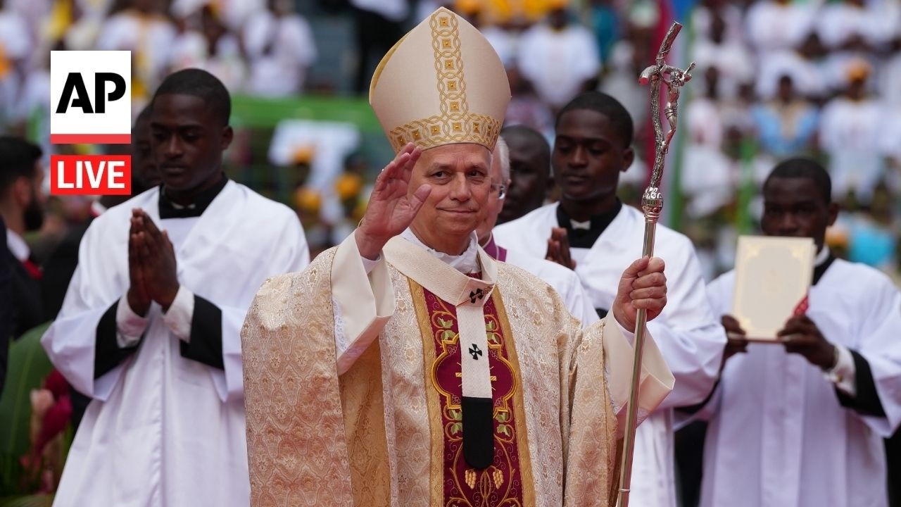 LIVE: Pope Leo XIV celebrates Mass in Equatorial Guinea at the end of Africa tour