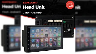 Pratinjau video produk Taffware Head Unit Mobil 7 Inch Radio Bluetooth Android 9 - 9218