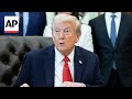 How Trumps approval shifted after the ceasefire in Gaza, according to AP-NORC poll