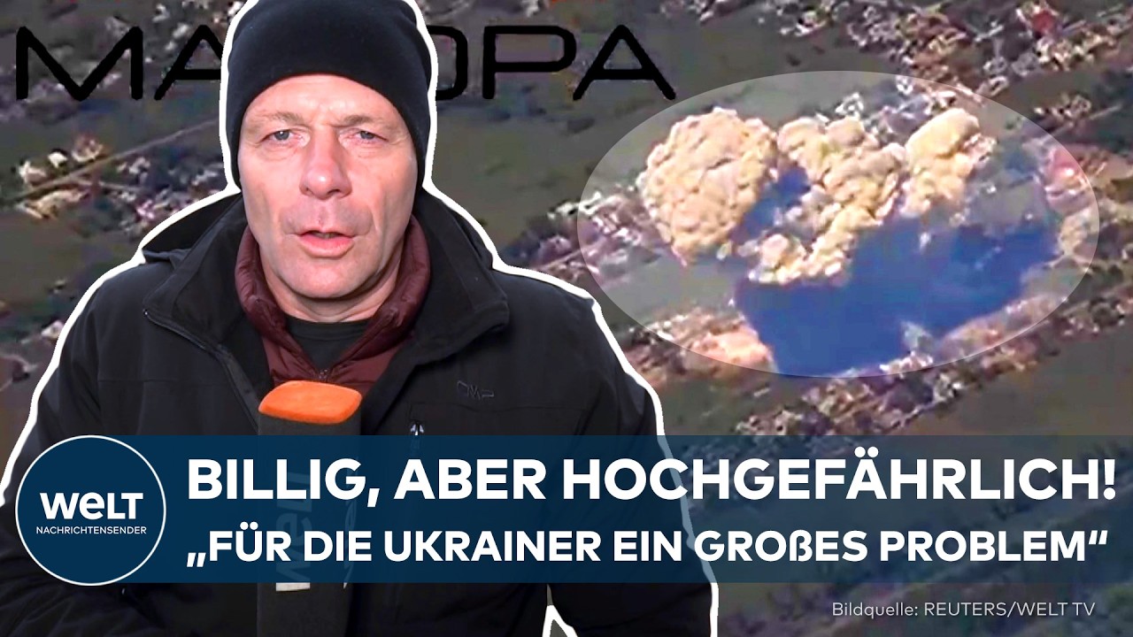 PUTINS KRIEG: Billig, aber hochgefährlich! „Für die Ukrainer ein großes Problem“
