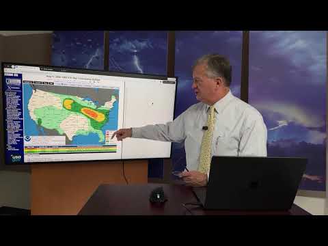 screenshot of youtube video titled Tuesday Morning Weather Update: August 11, 2026 | SC Weather