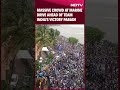 Massive Crowd Gather At Mumbais Marine Drive Ahead Of Team Indias Victory Parade  - 00:13 min - News - Video