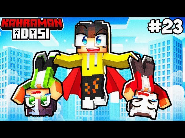 24 SAAT Boyunca Arkadaşlarımı Trolledim! #23 🤣 | Minecraft Kahraman Adası