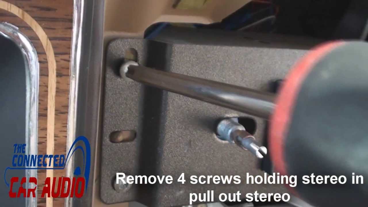 How to remove a factory ford stereo #5