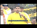 TRS party is destruction party, alleges Nara Lokesh