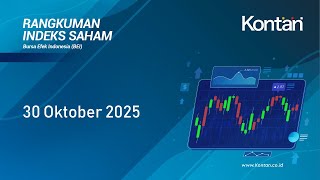 IHSG Naik Tipis Hari Ini (30 Oktober 2025)