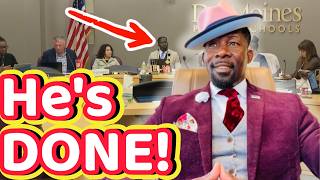 Des Moines CUTS OFF $300k/Yr ILLEGAL Superintendent. He's ON HIS OWN and Facing DEPORTATION