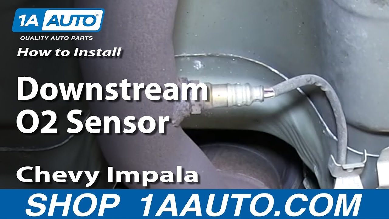 How To Install Replace Rear Downstream O2 Sensor 2006-12 ... 04 toyota avalon wiring 