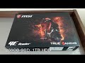 MSI GE73 7RD Raider GTX1050Ti | Unboxing & Review