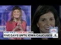 Iowa caucus looms amid snowstorm in the state  - 05:22 min - News - Video