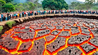 Невероятные Извержения Вулканов, Снятые на Камеру
