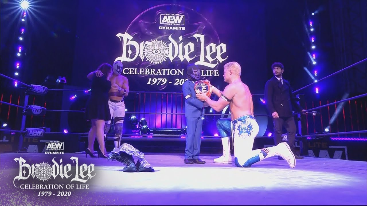 Visualization of the life celebration program of Brodie Lee of AEW Dynamite and WWE NXT
