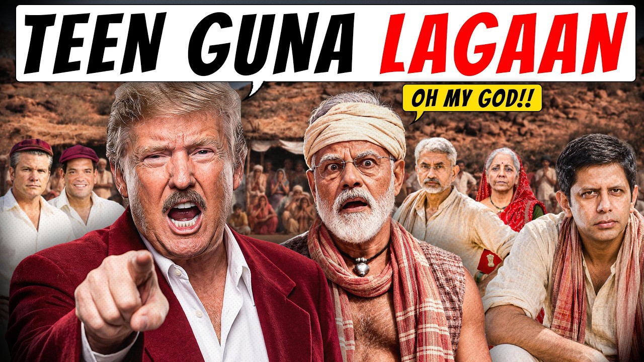 Trump’s Birthday Gift For Modi? | A 100% Tariff Slap Even As Narendra Surrenders On UPI? | Akash B