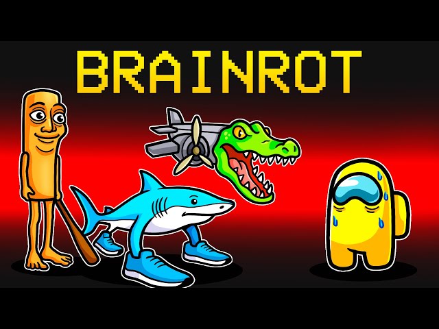 ¡Among Us PERO somos BRAINROTS! 💀😂 SILVIOGAMER en AMONG US PERO ⭐