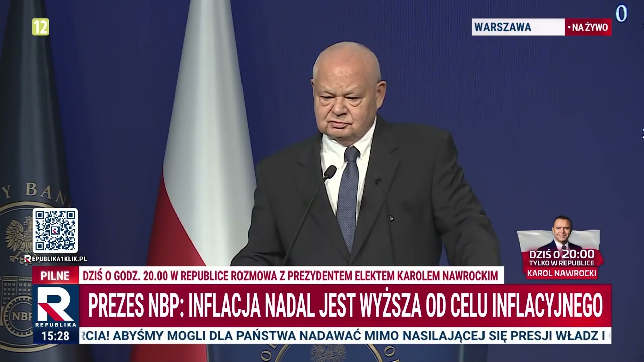 Glapiński: Polska z jednym z najwyższych wzrostów PKB w UE! | Republika Na Żywo