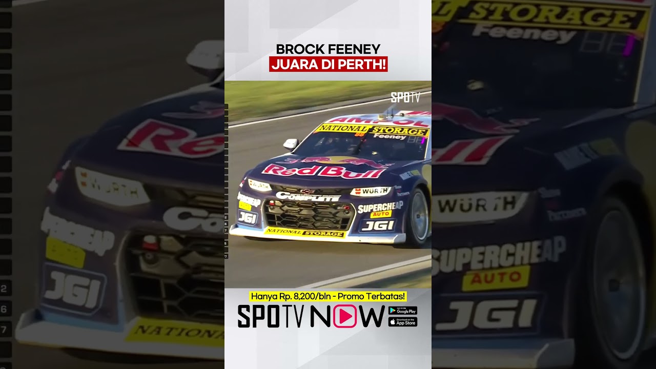 #Supercars 🚘 - Kemenangan kelima untuk Brock Feeney dimusim ini 🥇
