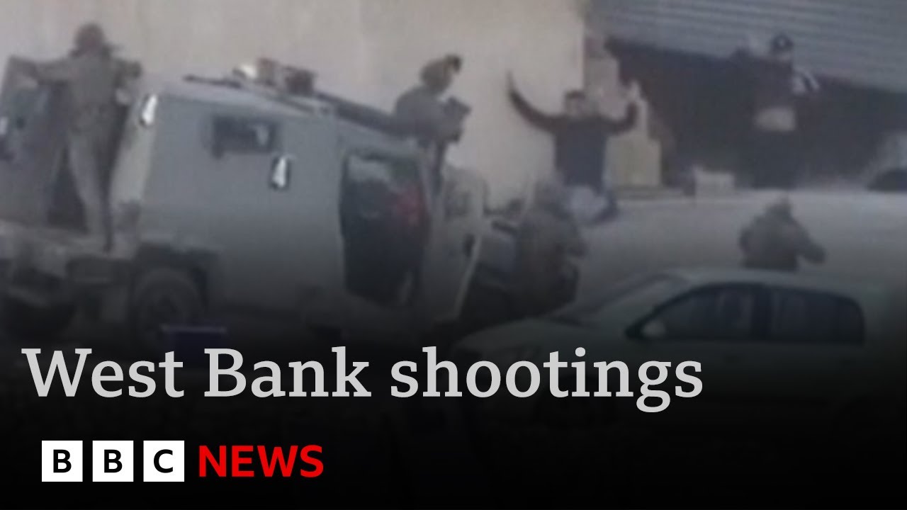 Video show Israeli forces shooting dead Palestinian prisoners in occupied West Bank | BBC News