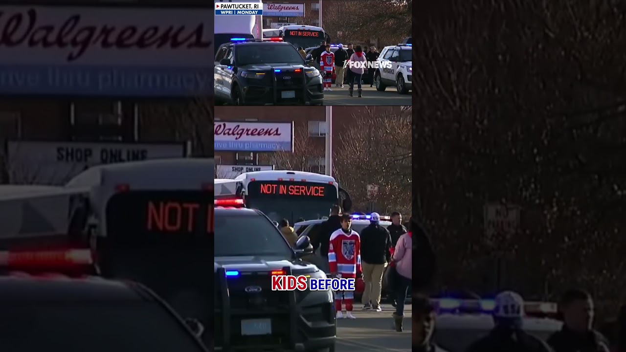 Two dead, multiple wounded in hockey rink shooting #shorts #rhodeisland #shooting #us #news