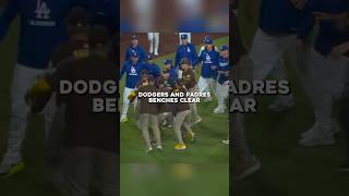 Dodgers vs Padres gets HEATED, Ohtani gets hit TWICE 😬 #mlb #dodgers #baseball
