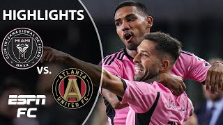 Suarez & Alba score 🔥 Inter Miami vs. Atlanta United | MLS Cup Playoff Highlights | ESPN FC