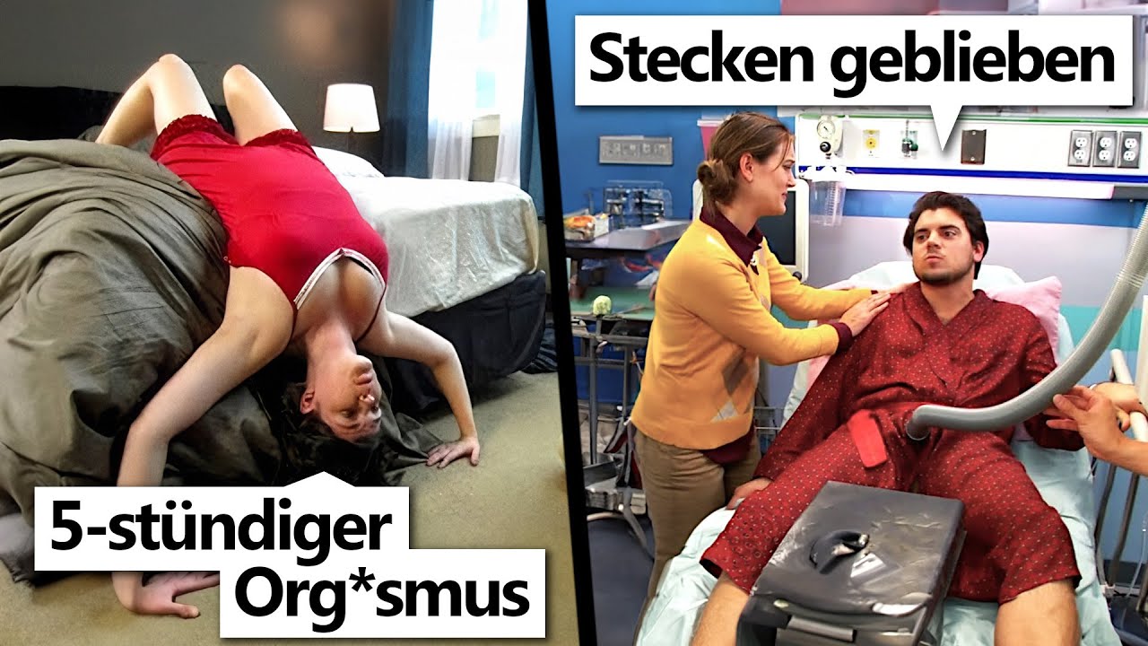 Die unangenehmsten Unfälle, die Leute in die Notaufnahme brachten