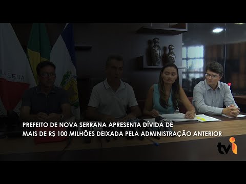 Vídeo: Prefeito de Nova Serrana apresenta dívida de mais de R$ 100 milhões deixada pela administração anterior
