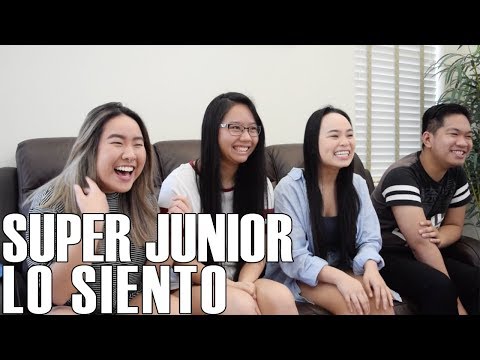 Super Junior (슈퍼주니어) - Lo Siento (Reaction Video)