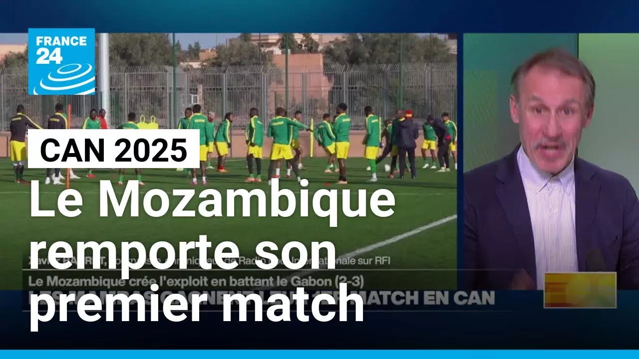 Le Mozambique remporte son tout premier match dans une CAN • FRANCE 24