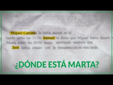 ¿Dónde está Marta?'