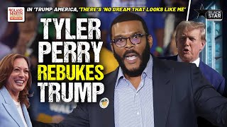 Tyler Perry BLASTS Trump At VP Kamala Harris Rally In Atlanta | Roland Martin