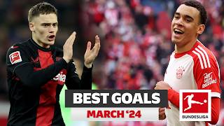 BEST GOALS in March I Musiala, Wirtz, Olmo or…? – Goal of the Month!