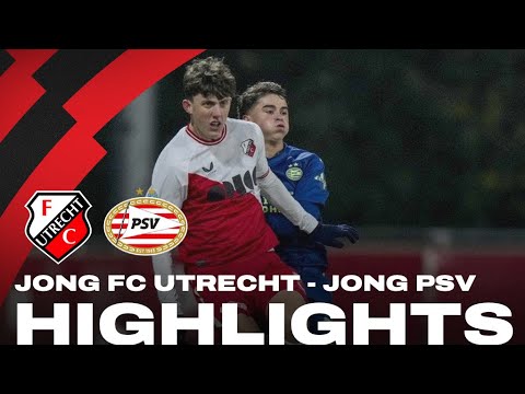 Jong FC Utrecht - Jong PSV | HIGHLIGHTS