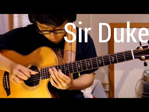 Sir Duke - Stevie Wonder - Solo Acoustic Guitar(Kent Nishimura)