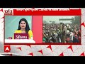 Farmers Protest: Delhi कूच करने की कोशिश कर रहे किसानों पर फिर दागे गए आंसू गैस के गोले | ABP News  - 03:57 min - News - Video
