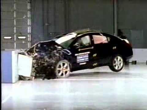 2008 Nissan maxima crash test #7