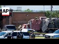 Driver intentionally crashes stolen 18-wheeler into Texas public safety office