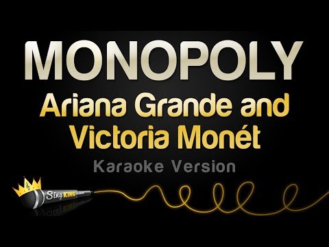Ariana Grande and Victoria Monét  - MONOPOLY (Karaoke Version)