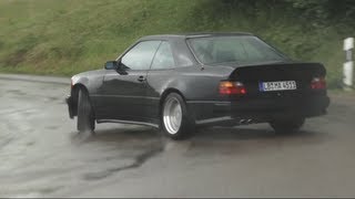AMG Hammer Sideways In The Rain !! (And a Factory Tour) - /CHRIS HARRIS ON CARS