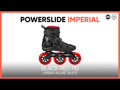 video Ролики Powerslide Imperial Black Red
