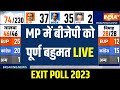 MP Election Exit Poll LIVE: मध्य प्रदेश में BJP की फिर सरकार...देखें 230 सीटों का आंकड़ा | News