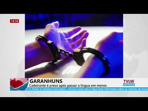 GARANHUNS - Cadeirante é preso após passar a língua nos seios de menor
